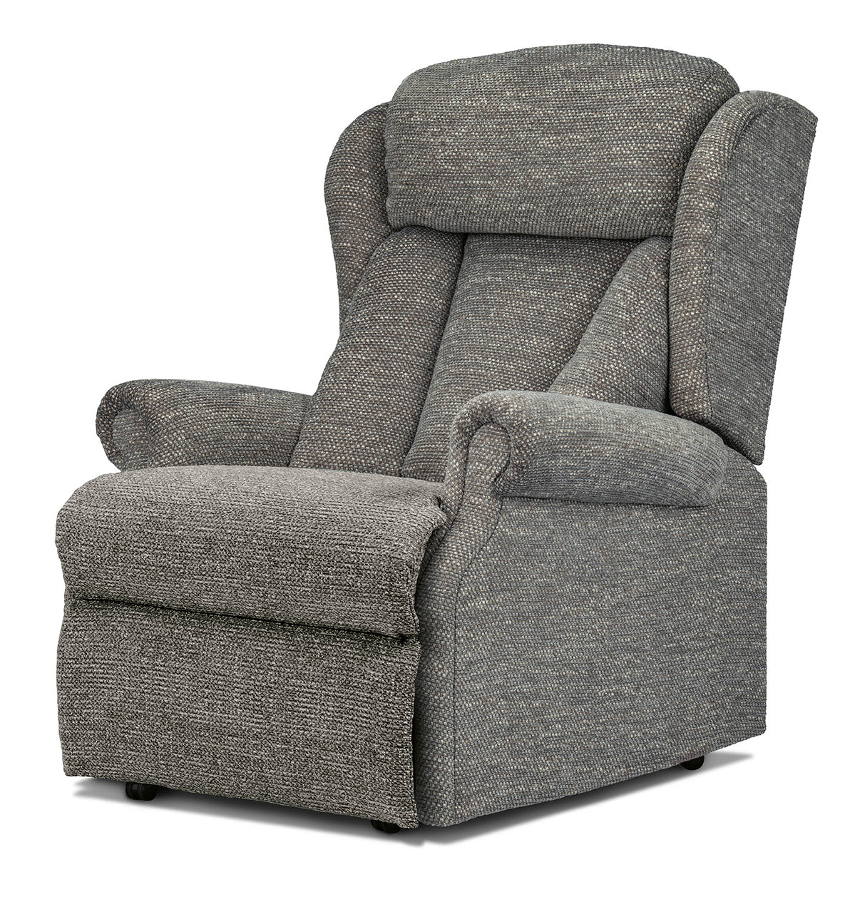 Sherborne Cartmel Electric Powered Recliner Fabric Armchair With Headrest Adjustment Option