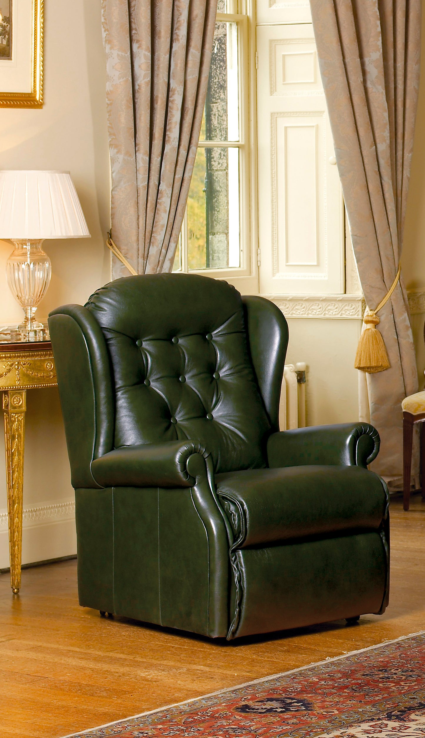 Sherborne Lynton Electric Recliner Leather Armchair