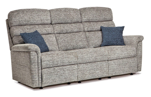Sherborne Comfi-Sit Three Seater Fabric Fixed Sofa