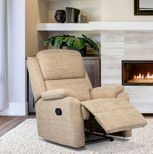 Sherborne Dakota Manual Recliner Fabric Armchair