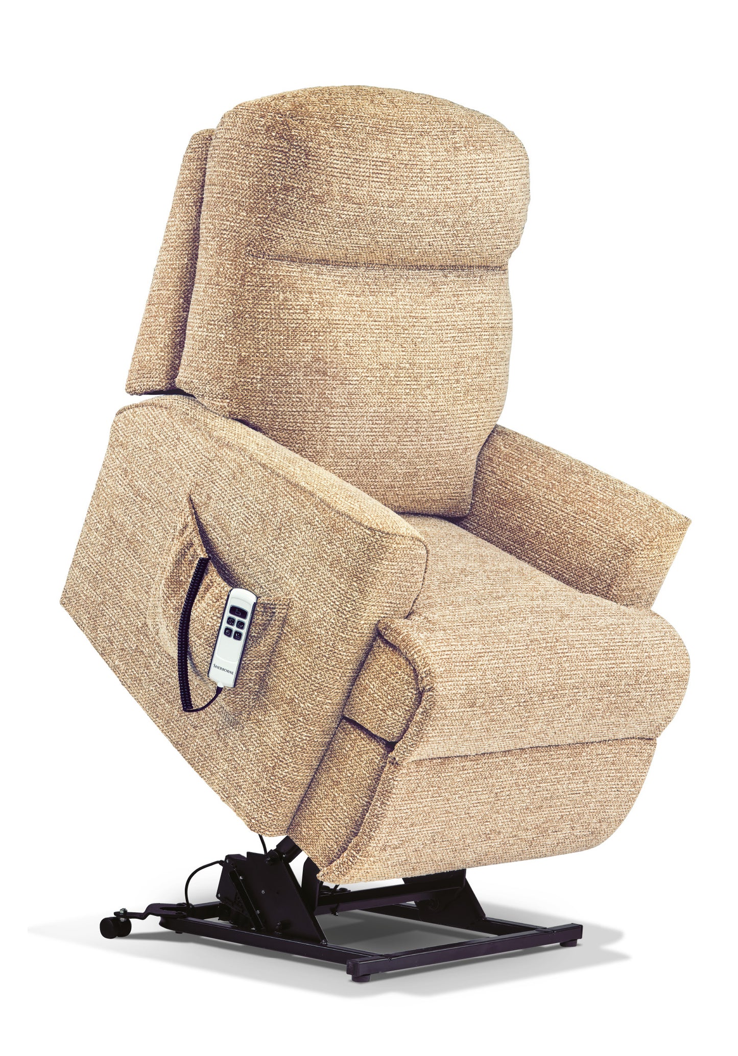 Sherborne Harrow Cloud Comfort Triple Motor Fabric Riser Recliner Armchair VAT FREE