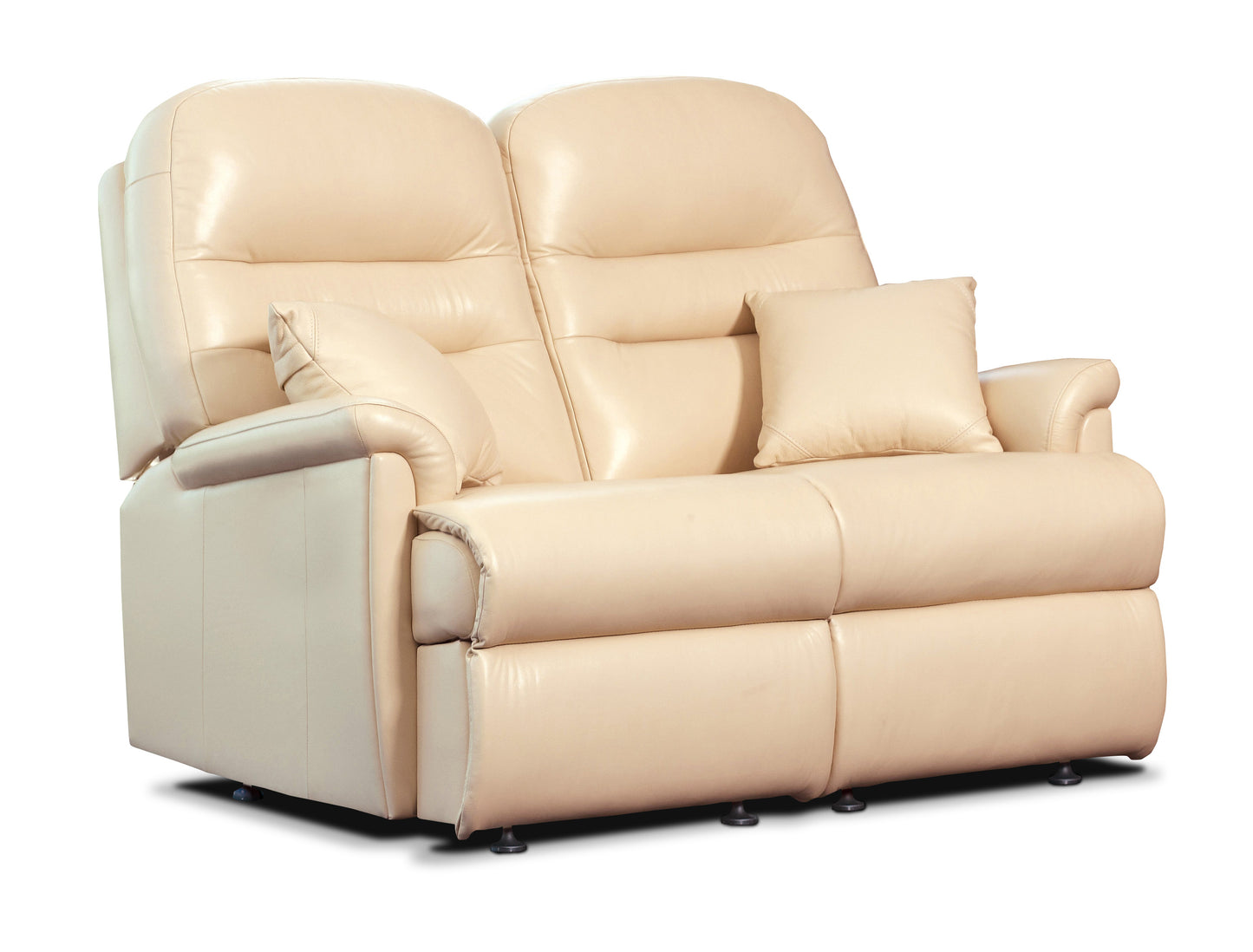 Sherborne Keswick Two Seater Fixed Leather Sofa