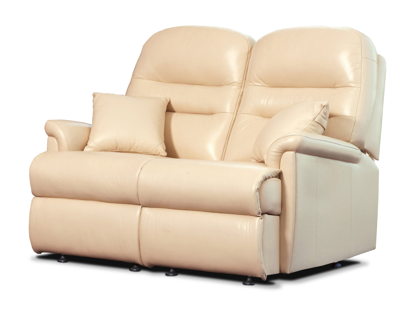 Sherborne Keswick Two Seater Manual Reclining Leather Sofa