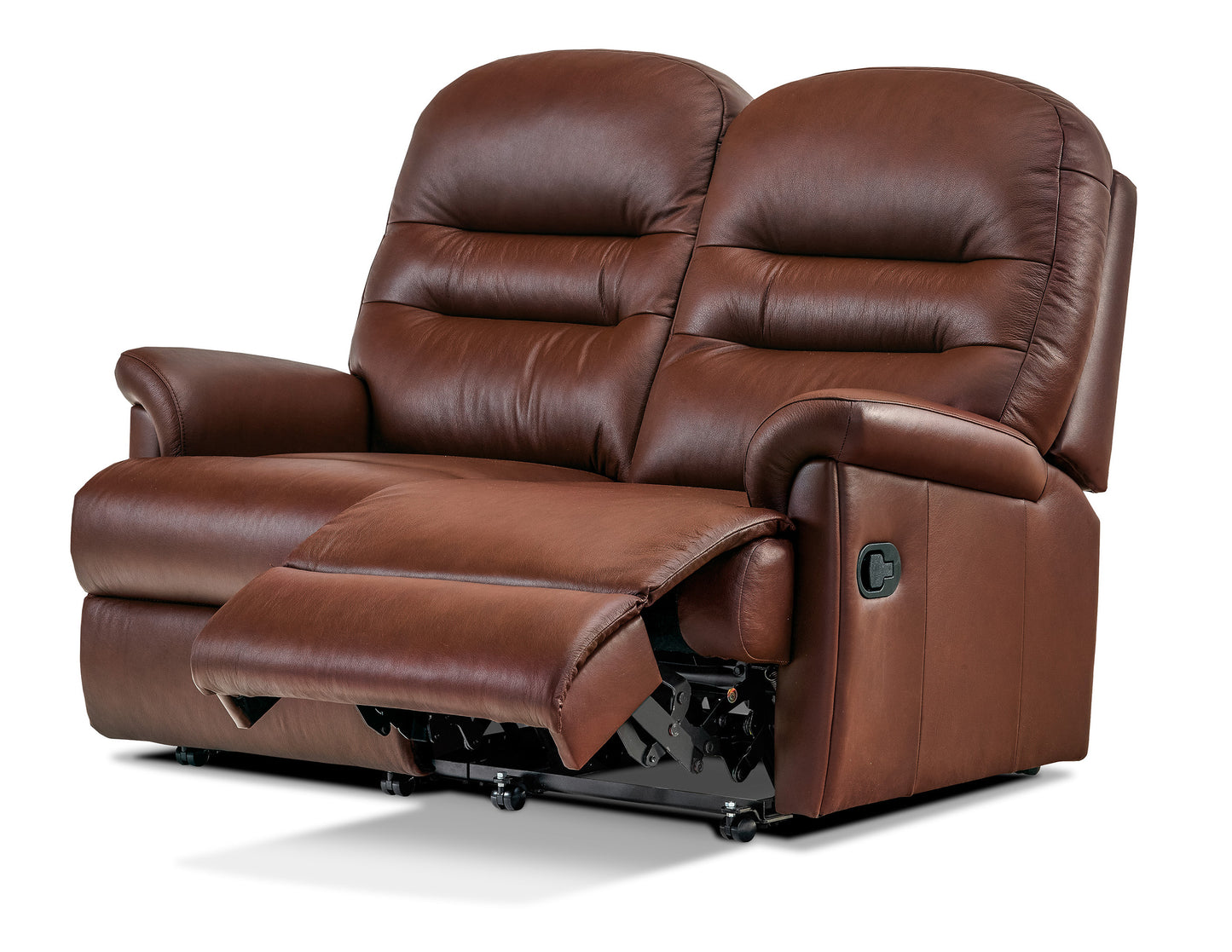 Sherborne Keswick Two Seater Manual Reclining Leather Sofa