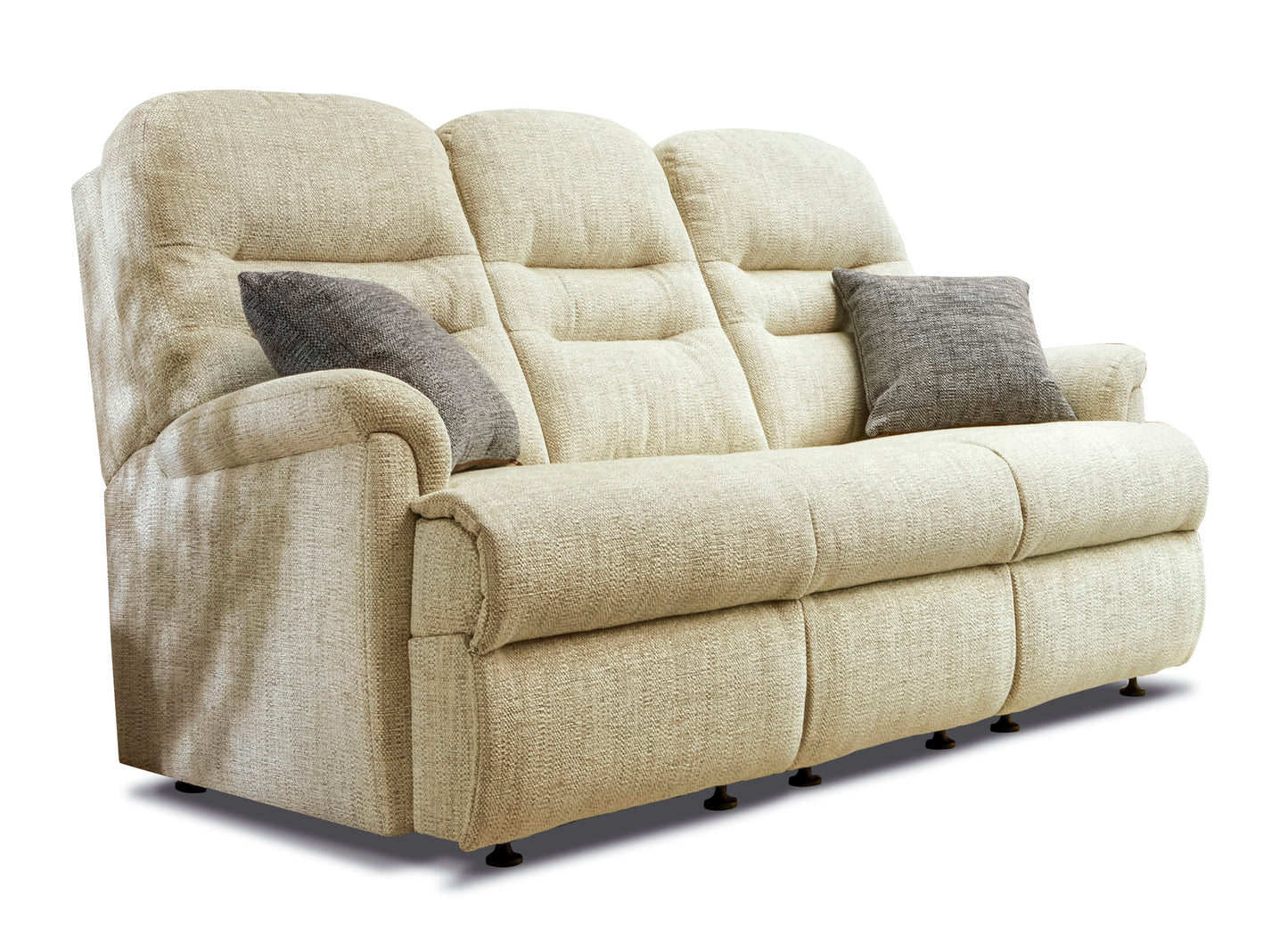 Sherborne Keswick Three Seater Manual Reclining Fabric Sofa