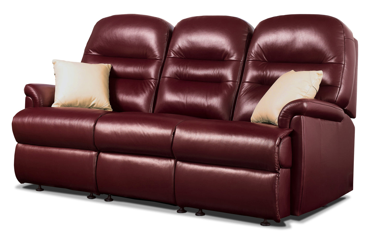 Sherborne Keswick Three Seater Electric Reclining Leather Sofa