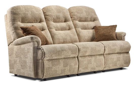 Sherborne Keswick Three Seater Fixed Fabric Sofa