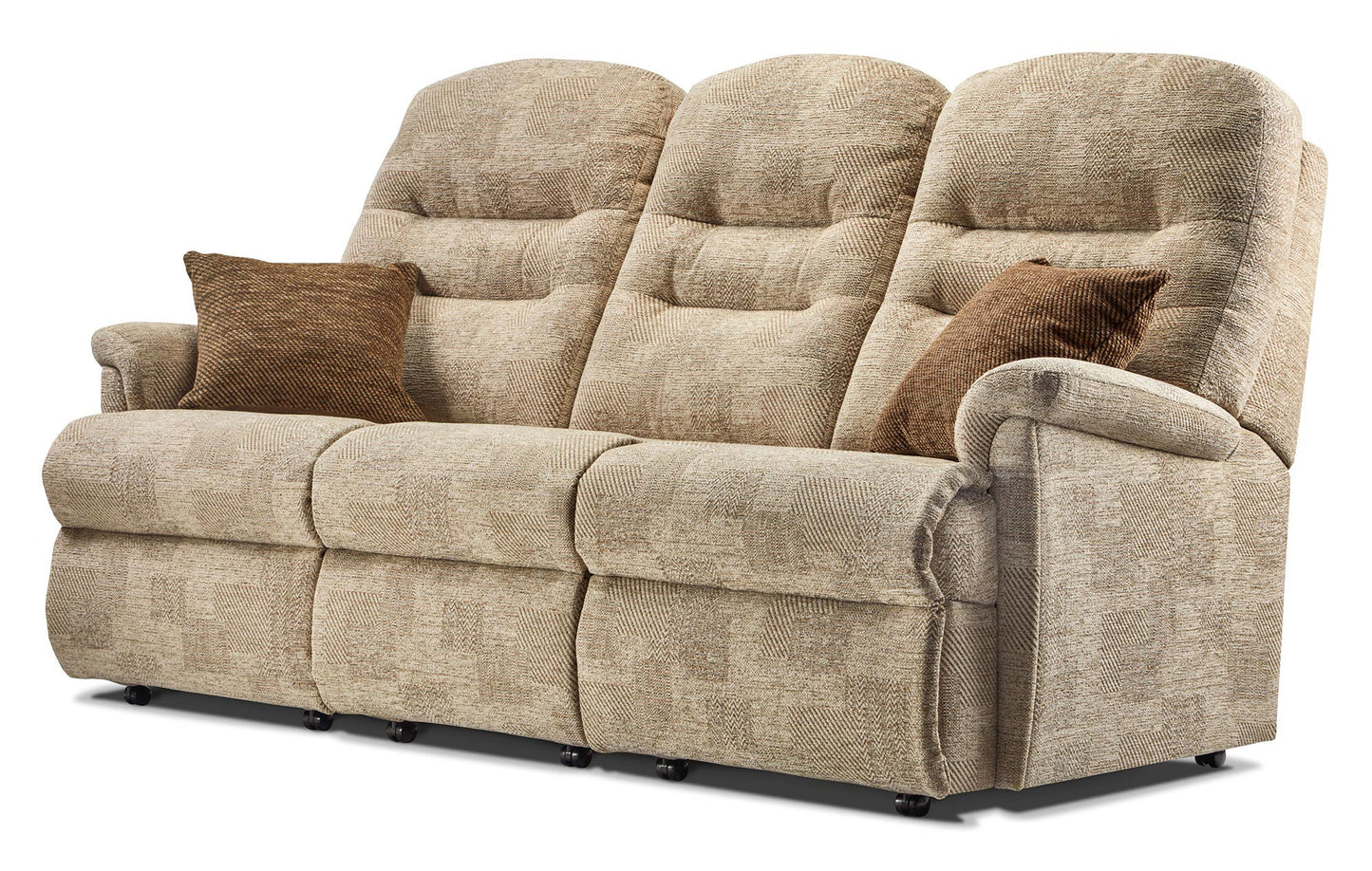 Sherborne Keswick Three Seater Fixed Fabric Sofa