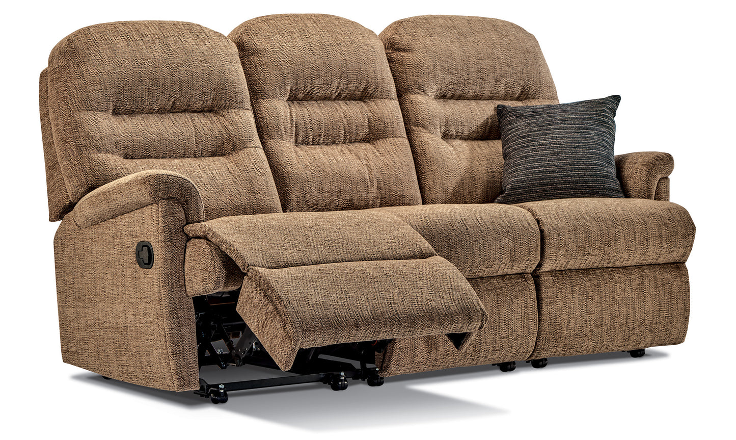 Sherborne Keswick Three Seater Manual Reclining Fabric Sofa