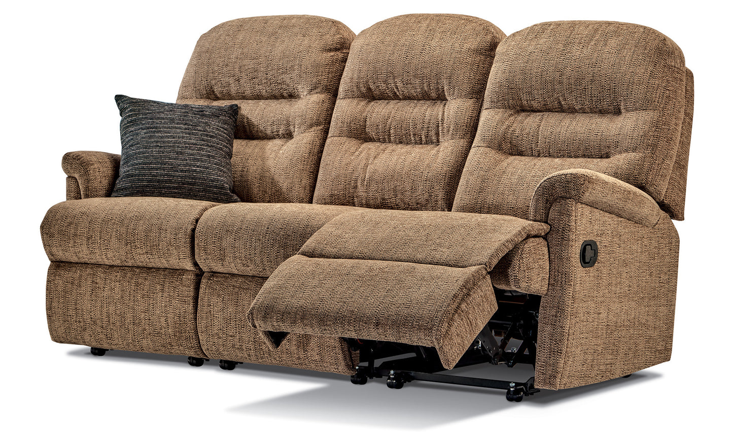 Sherborne Keswick Three Seater Manual Reclining Fabric Sofa