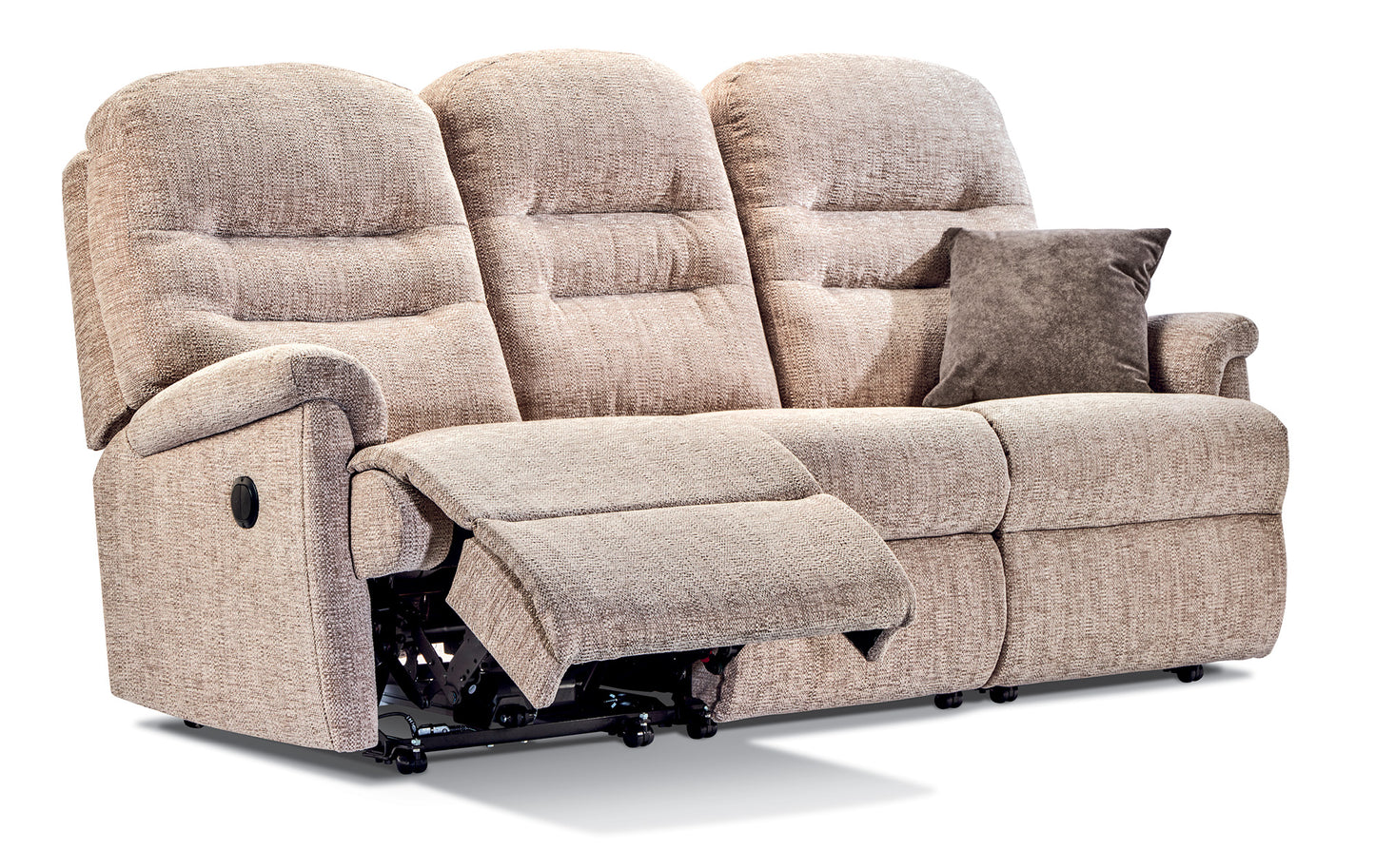 Sherborne Keswick Three Seater Manual Reclining Fabric Sofa