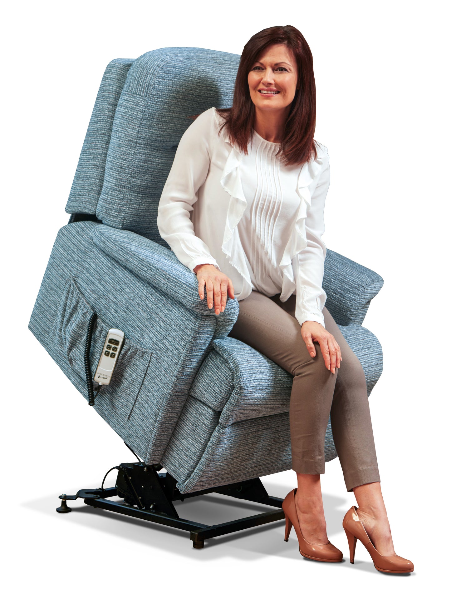Sherborne Keswick Express Delivery Dual Motor Fabric Rise And Recliner Armchair VAT FREE
