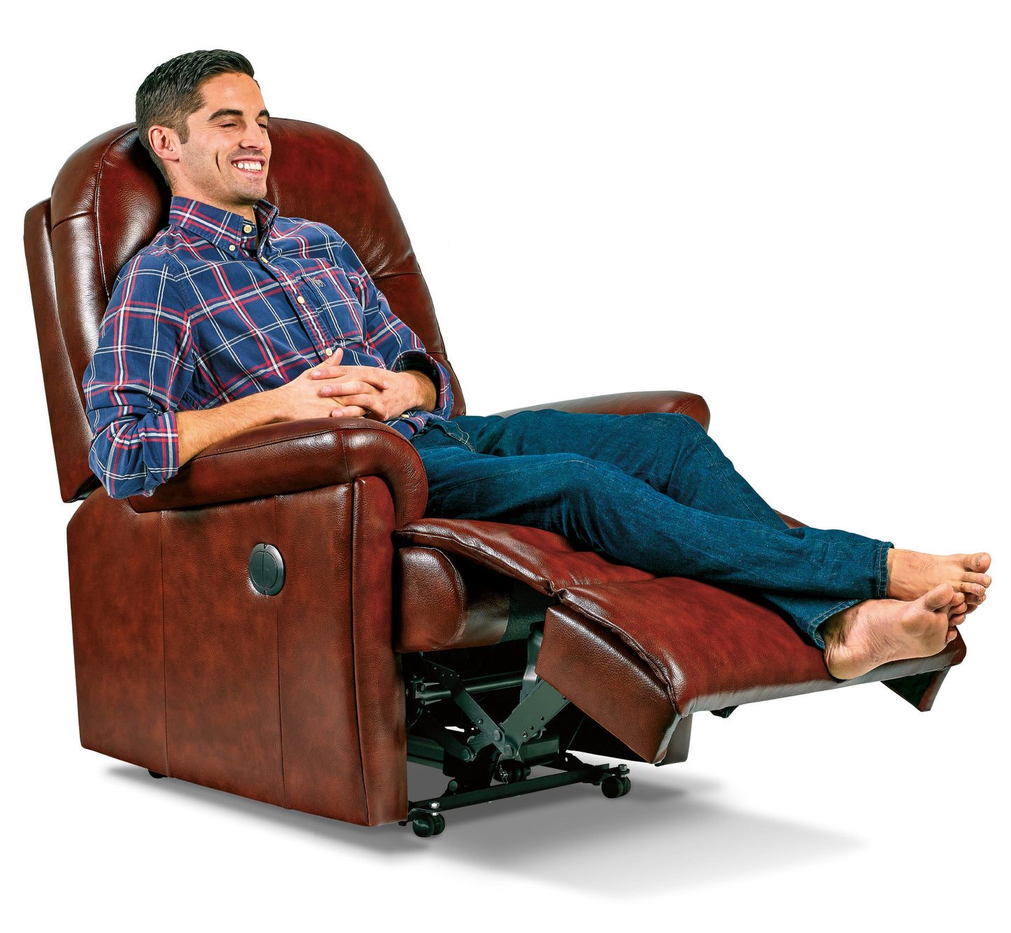 Sherborne Keswick Electric Recliner Leather Armchair