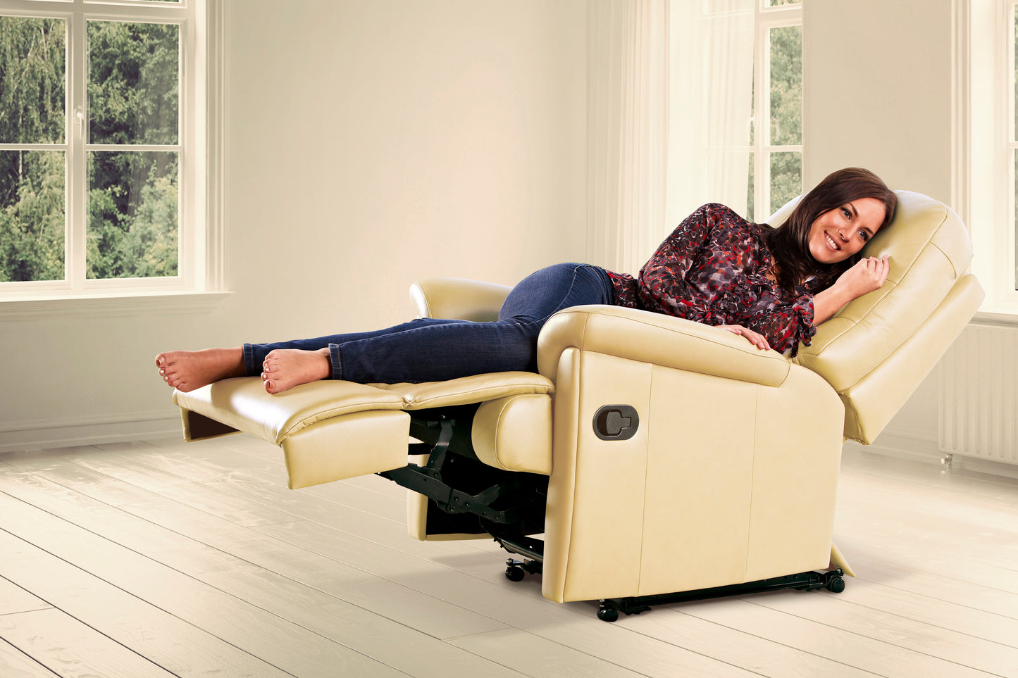 Sherborne Keswick Electric Recliner Leather Armchair