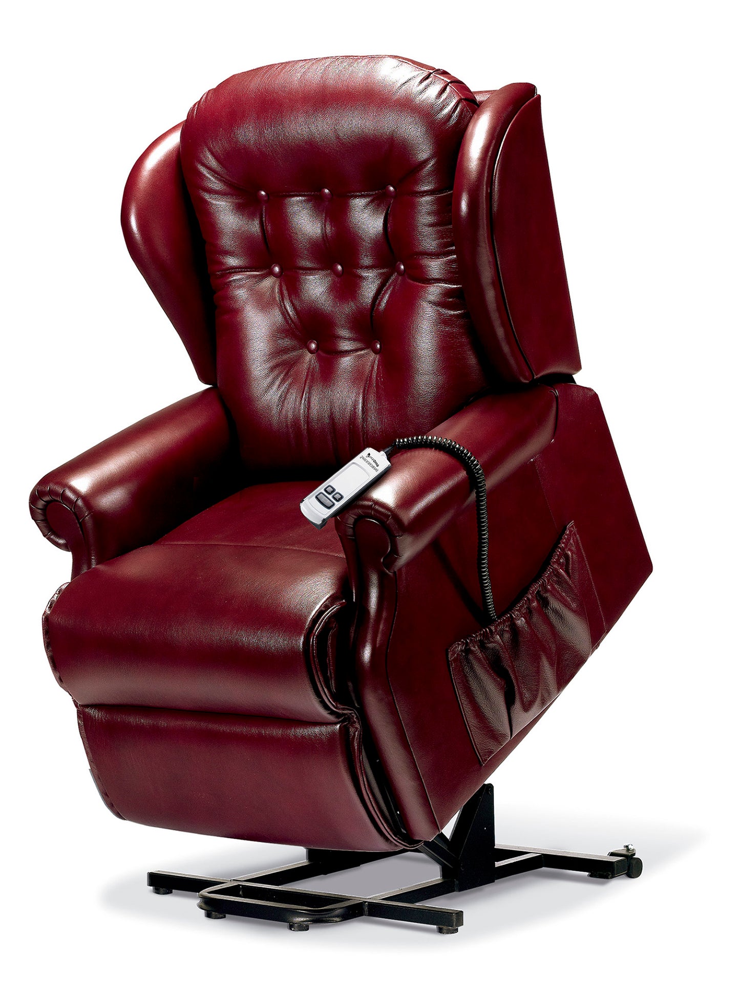 Sherborne Lynton Cloud Comfort Triple Motor Leather Rise And Recliner Armchair VAT FREE