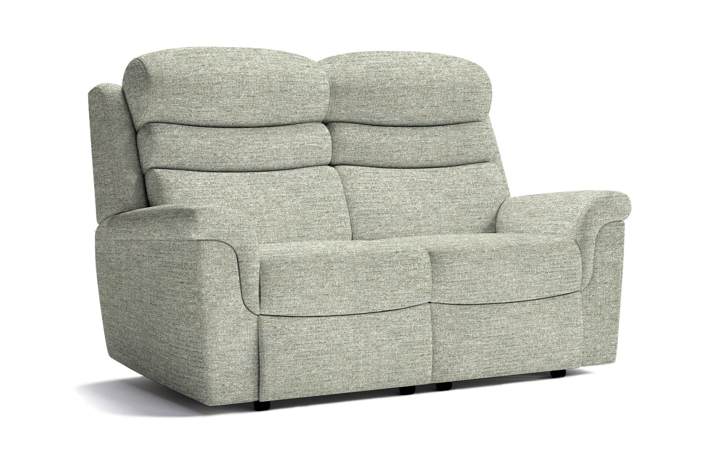 Sherborne Leyburn Two Seater Lounger Manual Reclining Fabric Sofa