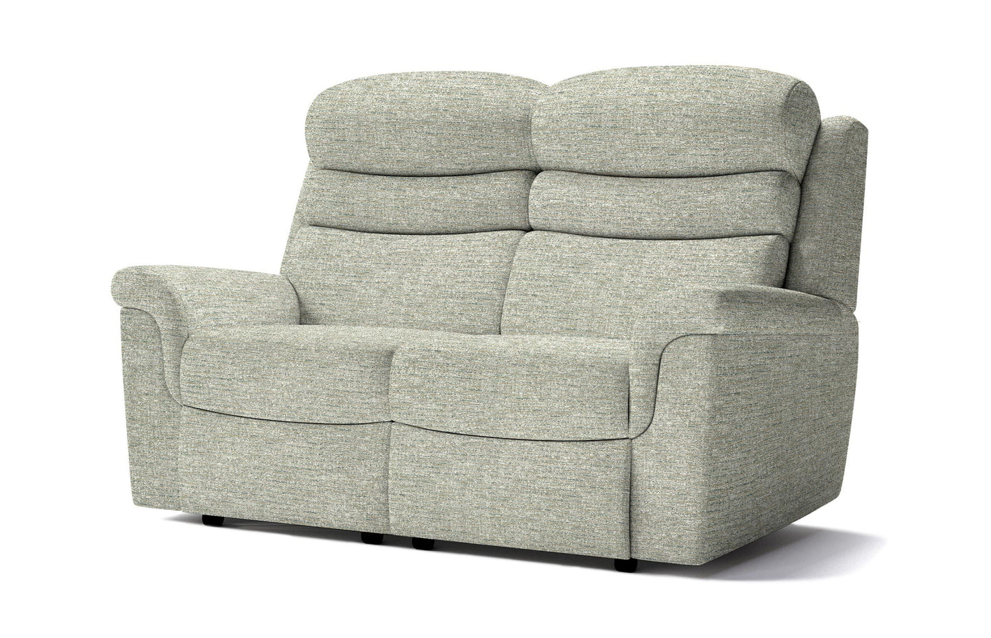 Sherborne Leyburn Two Seater Lounger Manual Reclining Fabric Sofa