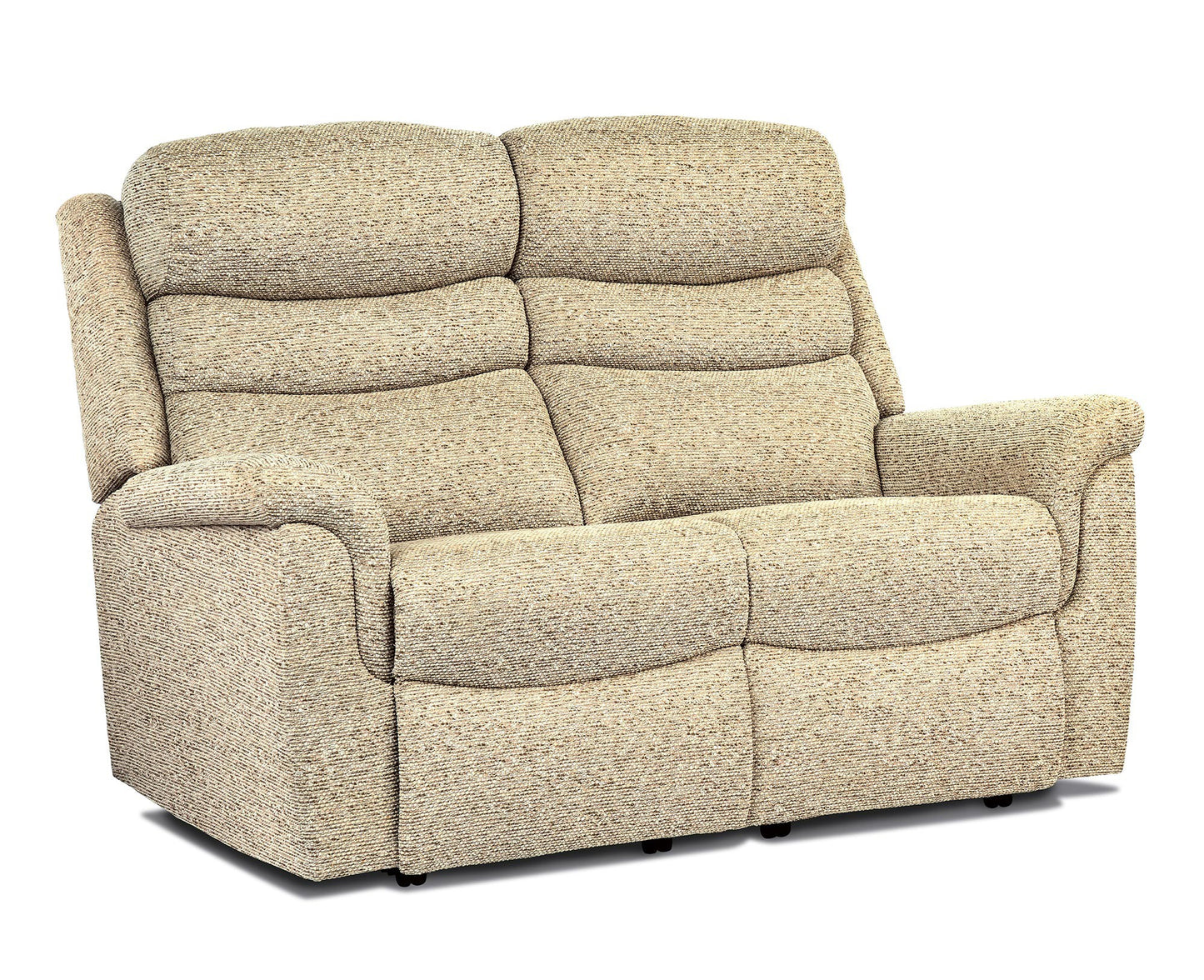 Sherborne Leyburn Two Seater Manual Reclining Fabric Sofa