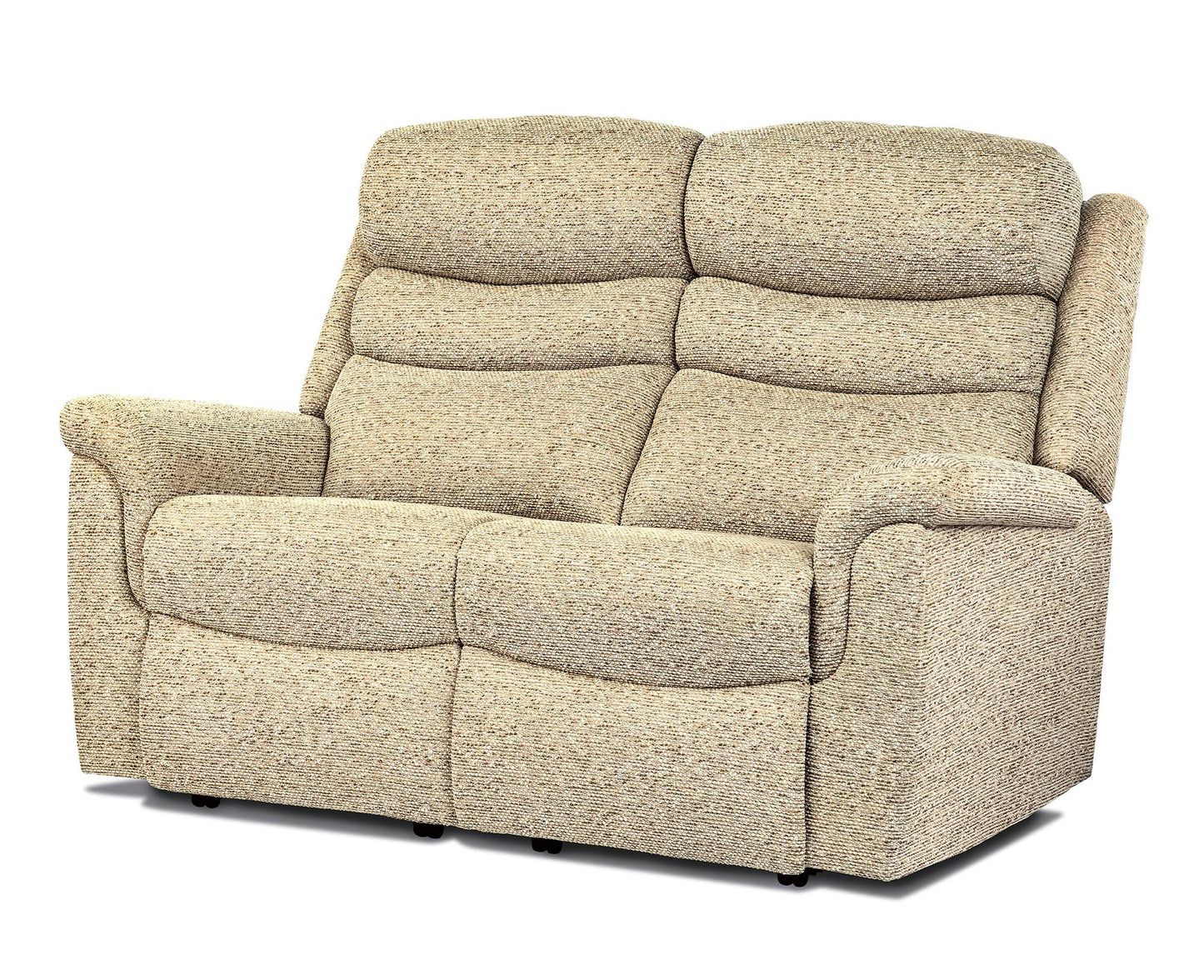 Sherborne Leyburn Two Seater Manual Reclining Fabric Sofa