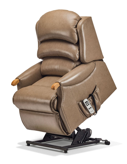 Sherborne Malham Cloud Comfort Triple Motor Leather Rise And Recliner Armchair VAT FREE