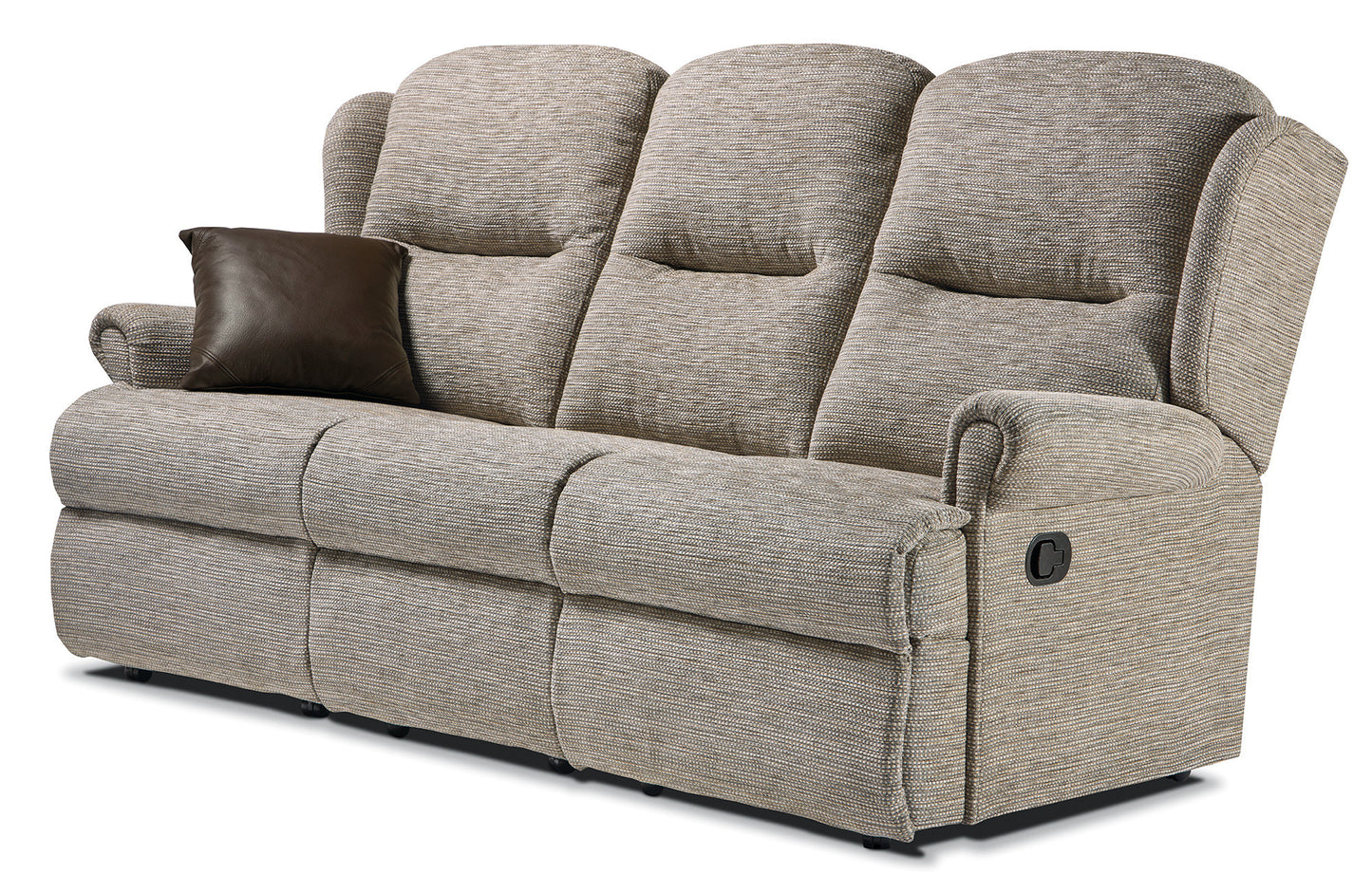Sherborne Malvern Three Seater Electric Reclining Fabric Sofa