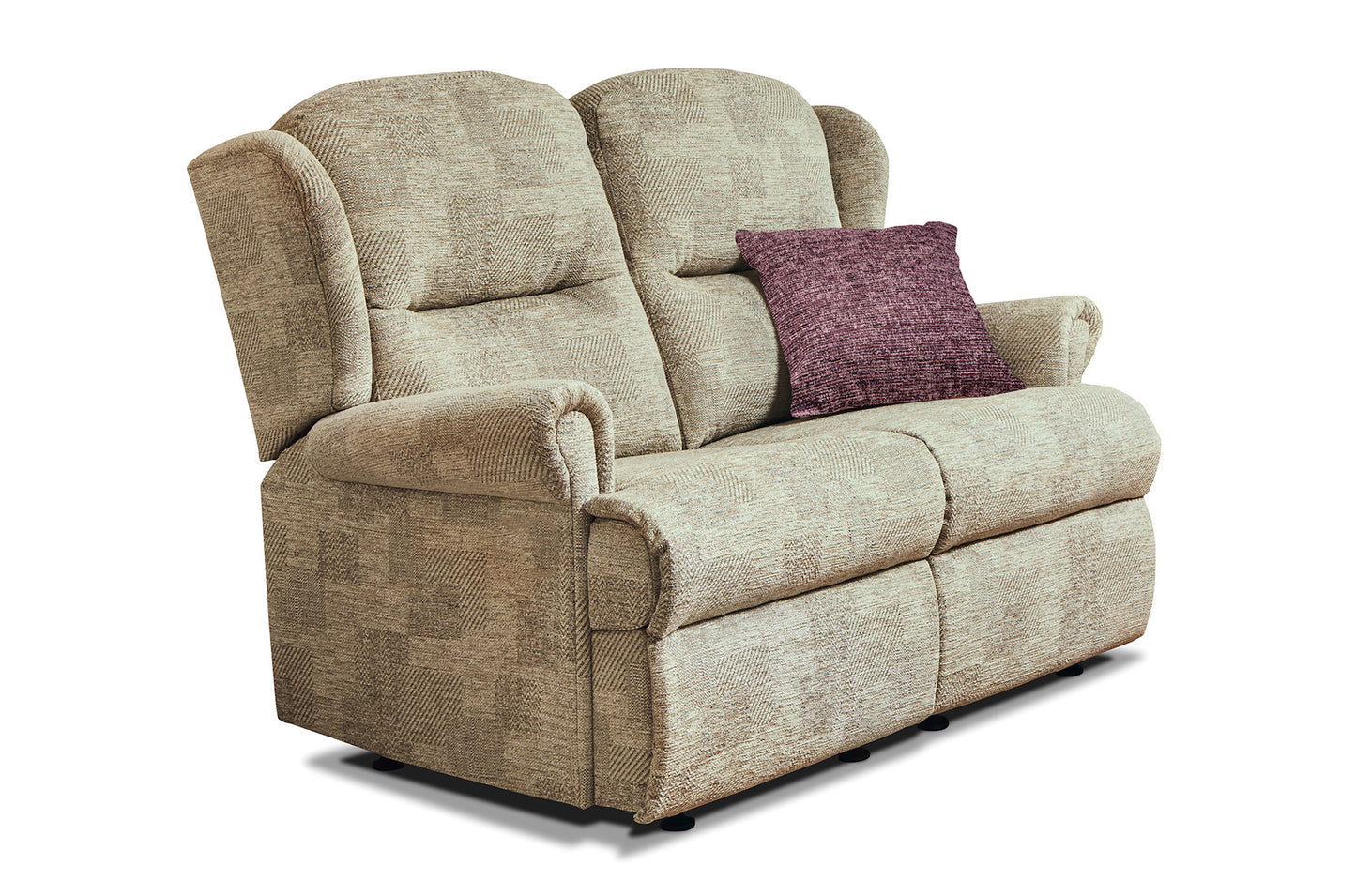 Sherborne Malvern Two Seater Electric Reclining Fabric Sofa