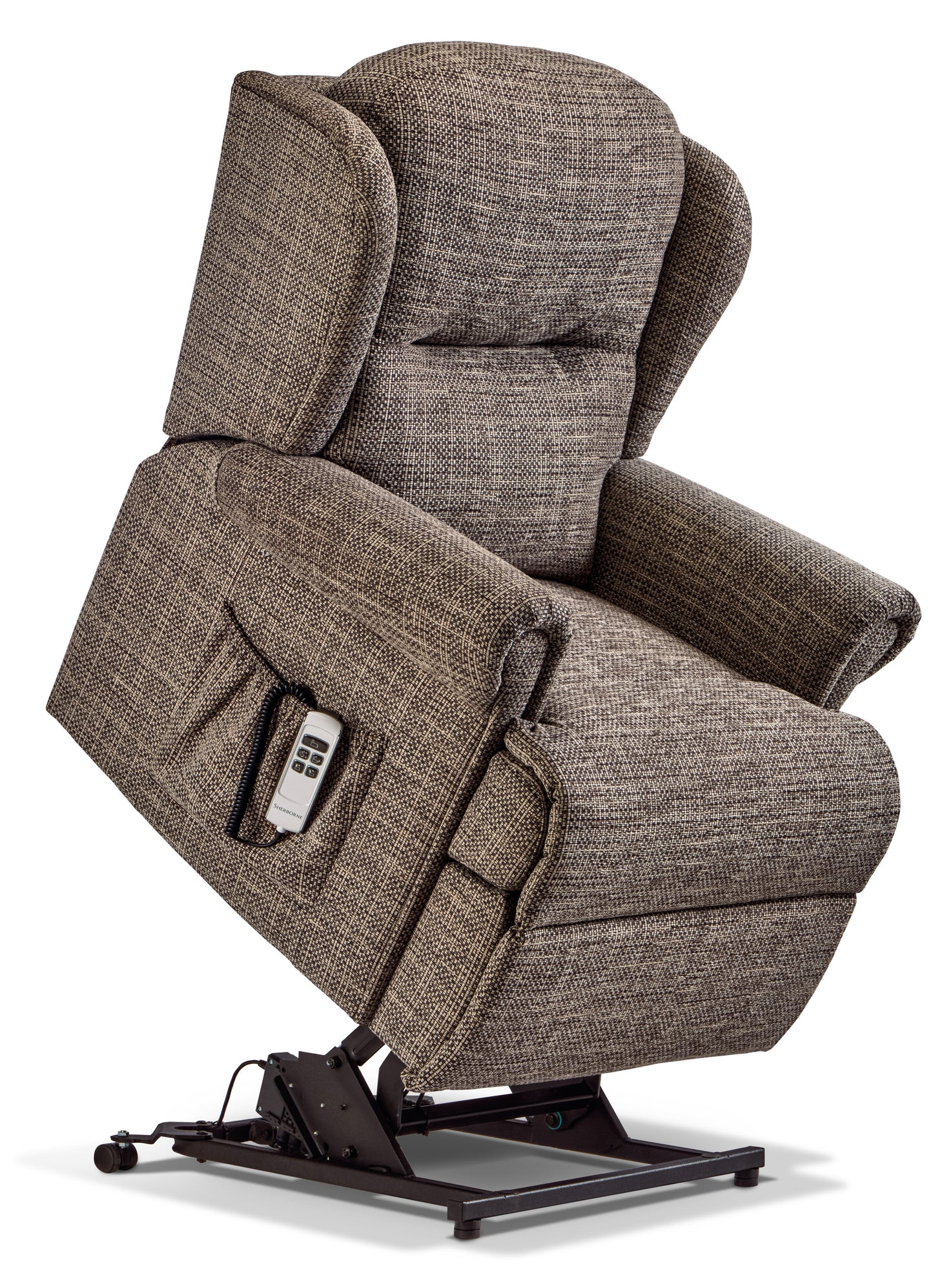 Sherborne Malvern Cloud Comfort Triple Motor Fabric Rise And Recliner Armchair VAT FREE