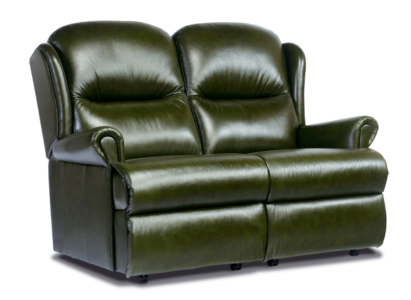 Sherborne Malvern Two Seater Manual Reclining Leather Sofa