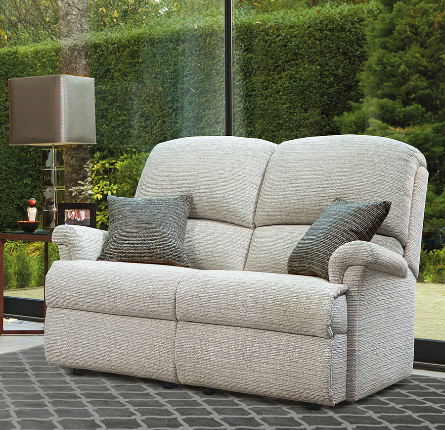 Sherborne Nevada Two Seater Fixed Fabric Sofa