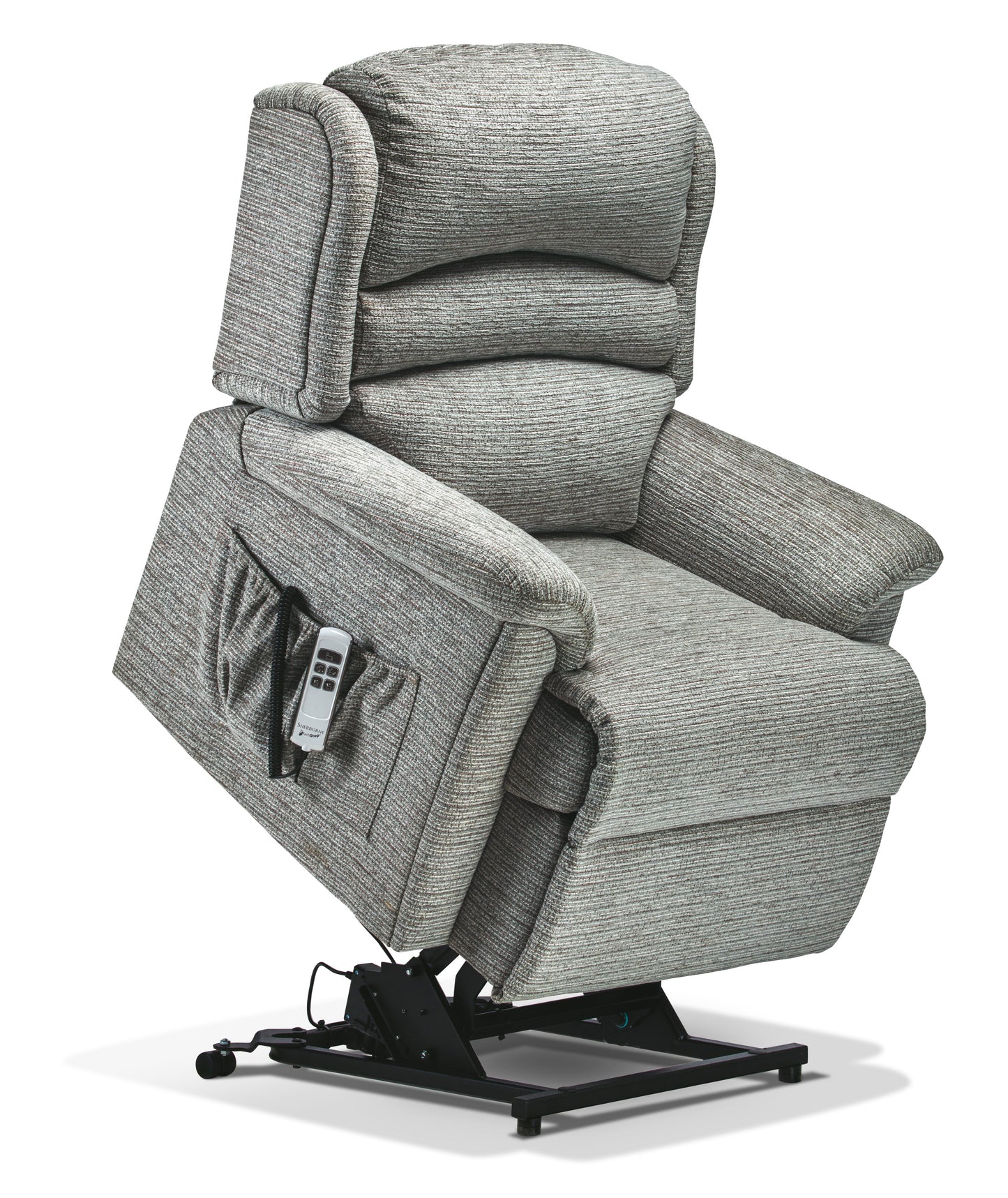 Sherborne Olivia Single Motor Fabric Riser Recliner Armchair VAT FREE