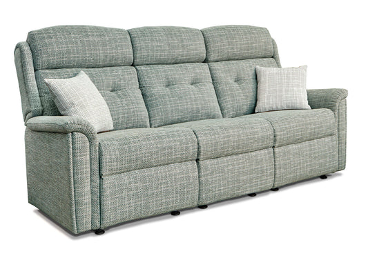 Sherborne Roma Three Seater Fixed Fabric Sofa
