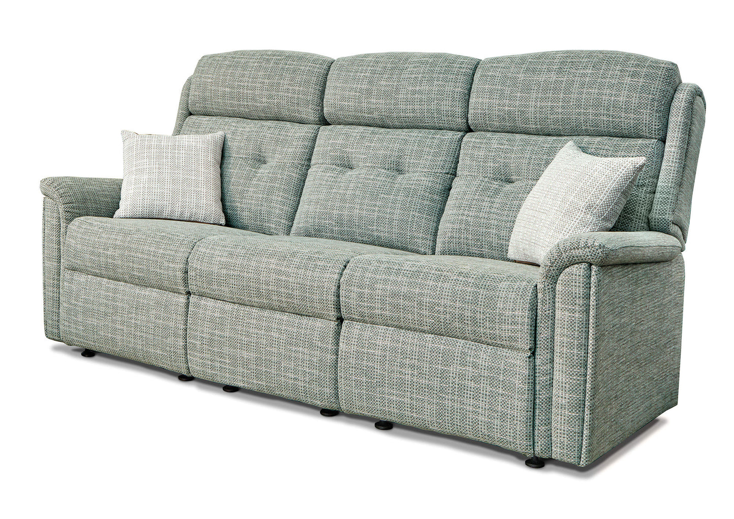 Sherborne Roma Three Seater Fixed Fabric Sofa