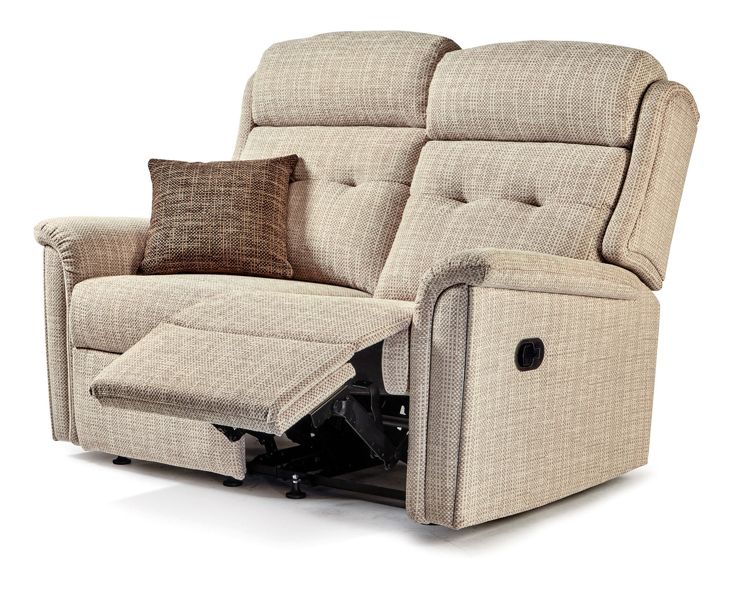 Sherborne Roma Two Seater Manual Reclining Fabric Sofa