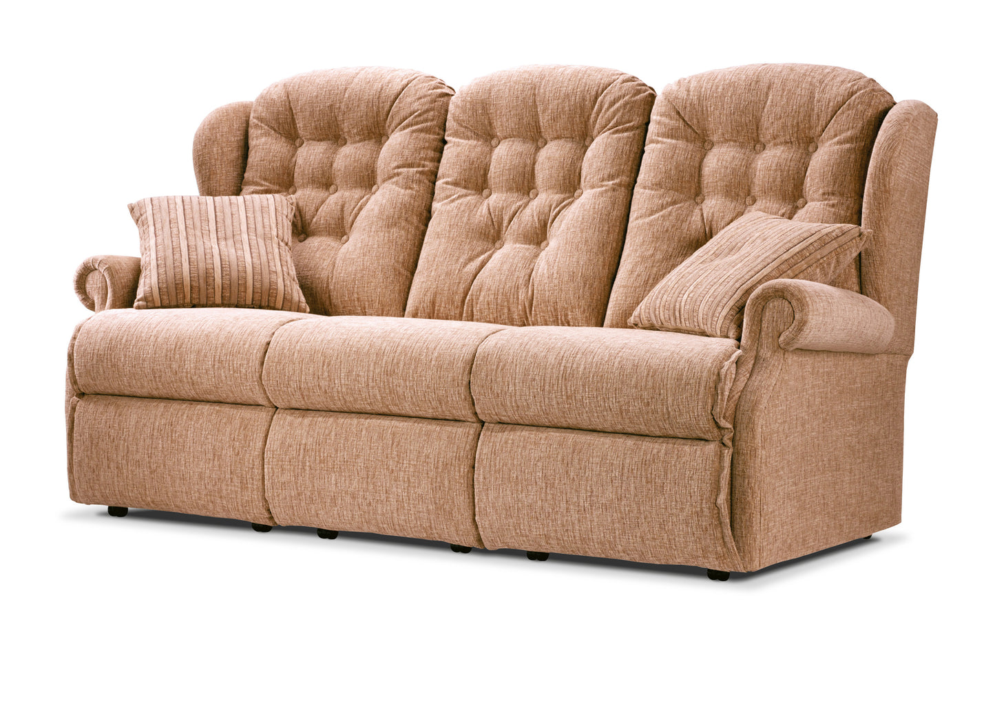 Sherborne Lynton Three Seater Electric Reclining Fabric Sofa