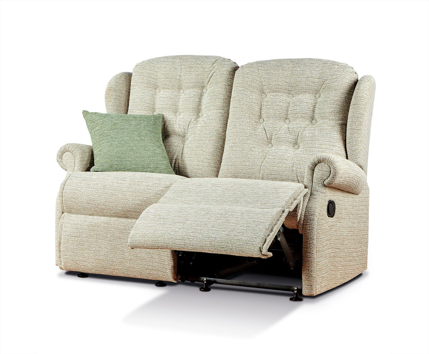 Sherborne Lynton Two Seater Electric Reclining Fabric Sofa