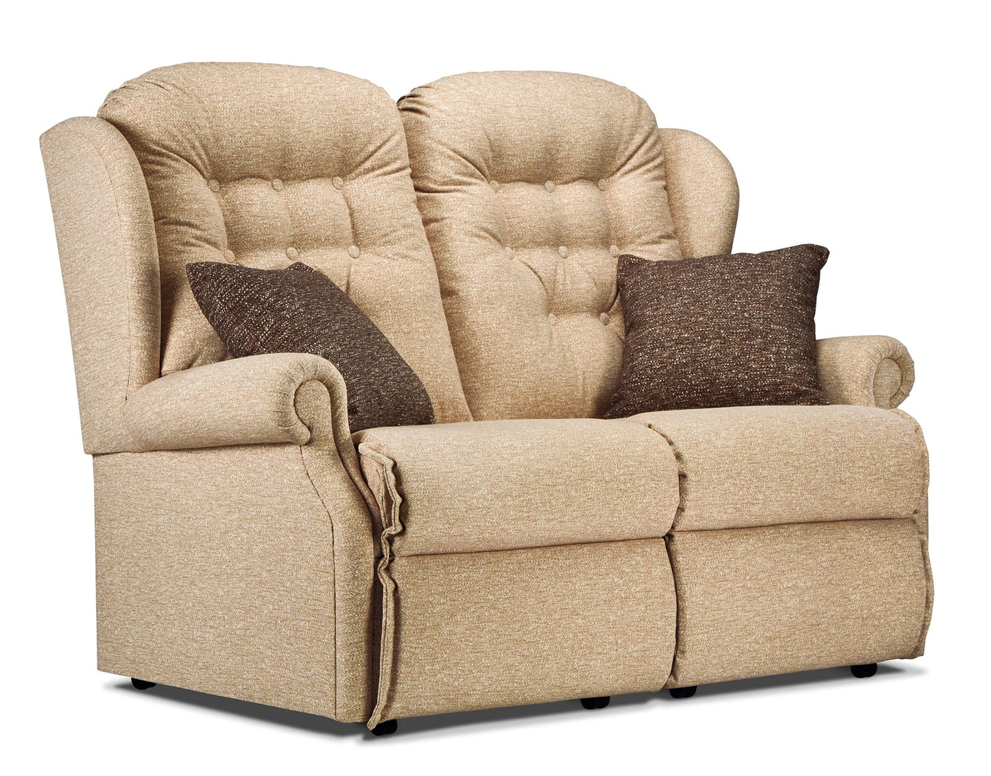 Sherborne Lynton Two Seater Electric Reclining Fabric Sofa