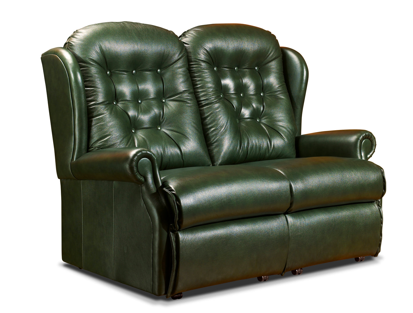 Sherborne Lynton Two Seater Electric Reclining Leather Sofa