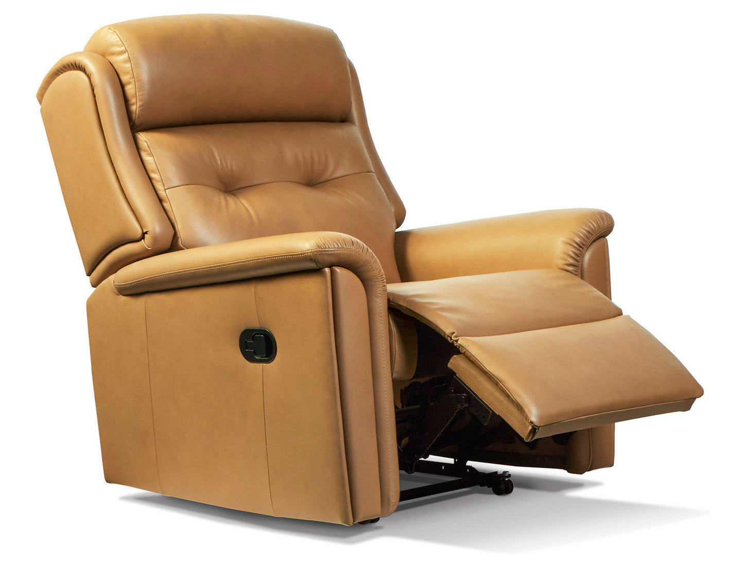 Sherborne Roma Electric Recliner Leather Armchair With Headrest Adjustment Option