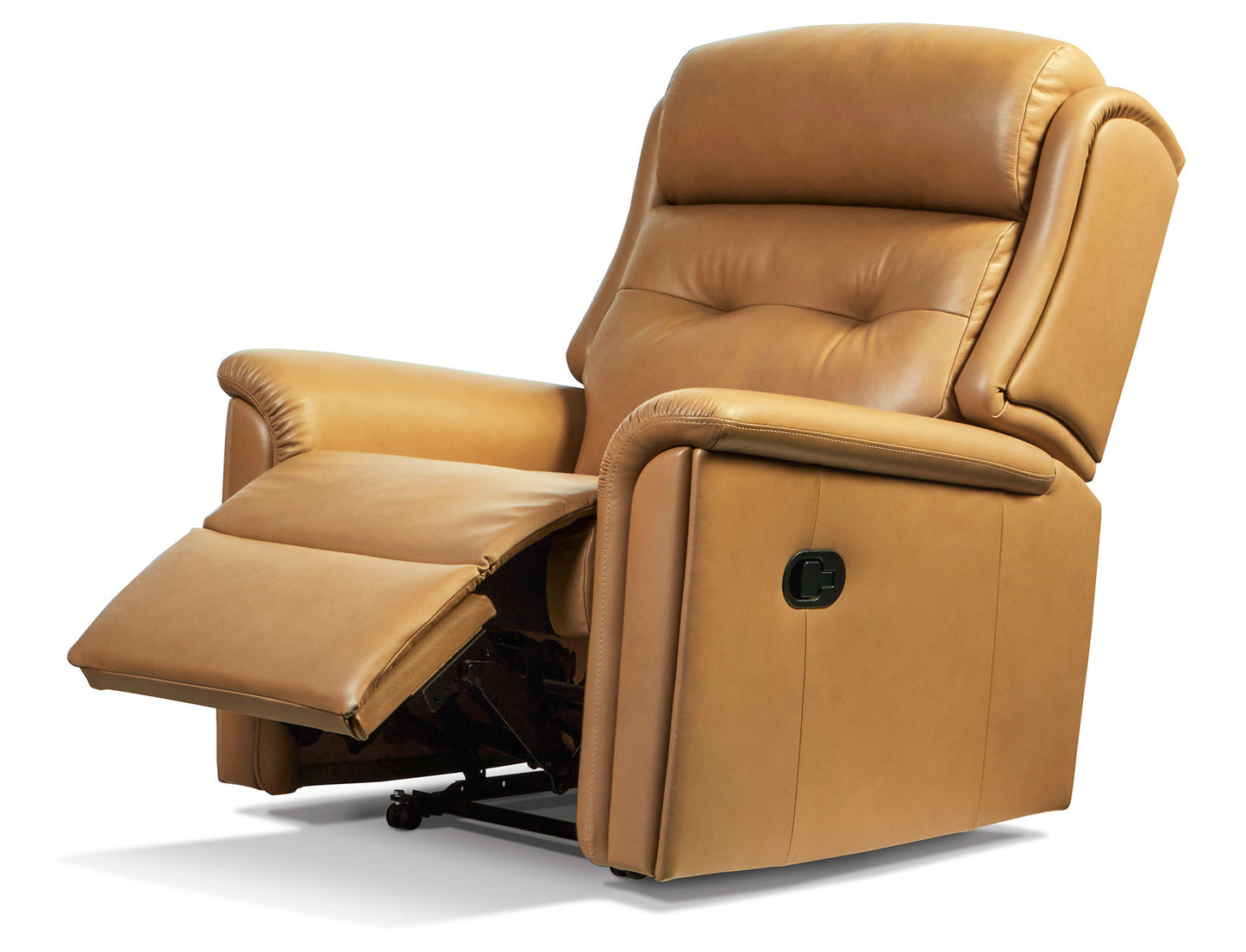 Sherborne Roma Electric Recliner Leather Armchair With Headrest Adjustment Option
