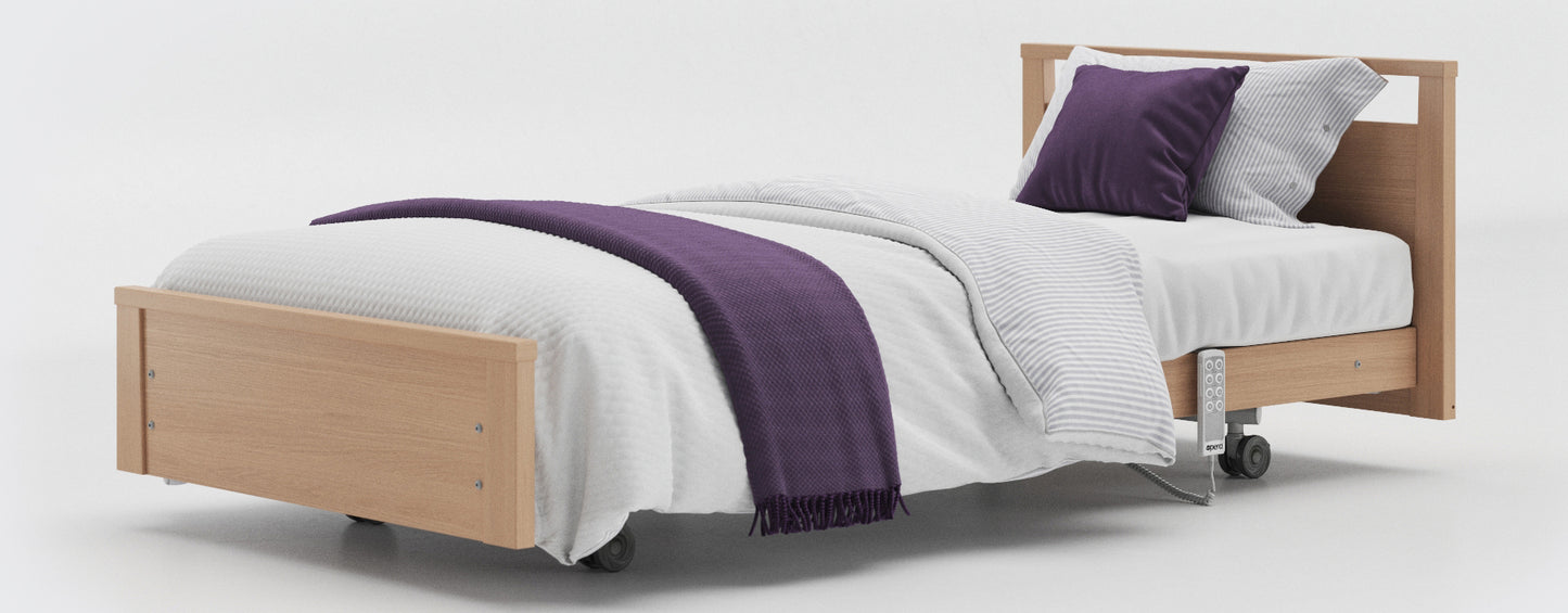 Signature Low Footboard Profiling High Low Home Care Adjustable Bed With A Choice Of Mattresses VAT FREE