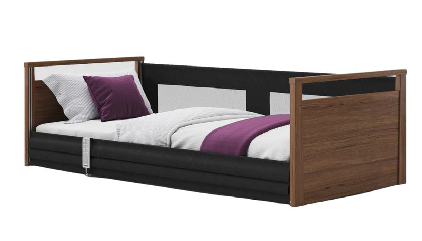 Solo Safeside Profiling High Low Floor Bed Home Care Adjustable Bed With A Choice Of Mattresses VAT FREE