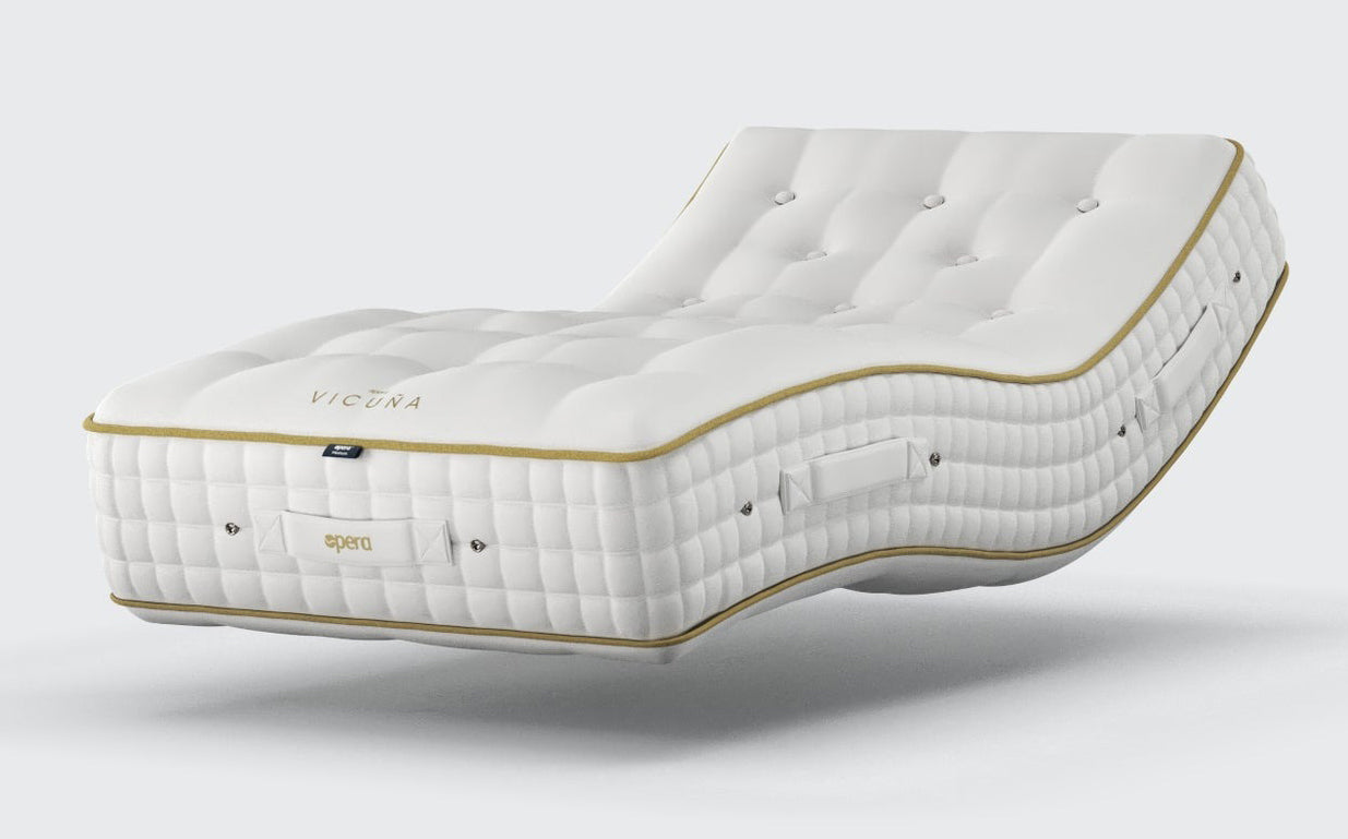 Vicuna 2000 Pocket Sprung Soft, Medium Or Firm Feel Adjustable Bed Mattress VAT FREE