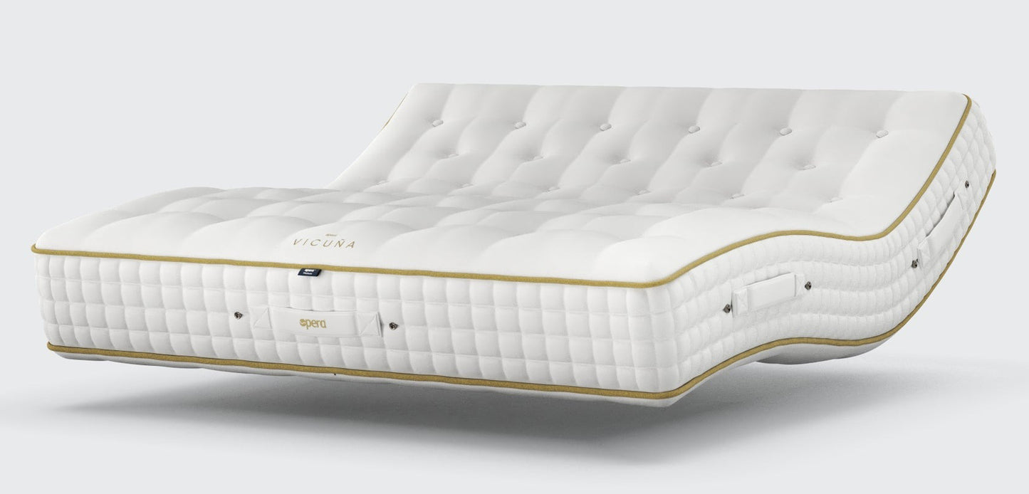 Vicuna 2000 Pocket Sprung Soft, Medium Or Firm Feel Adjustable Bed Mattress VAT FREE