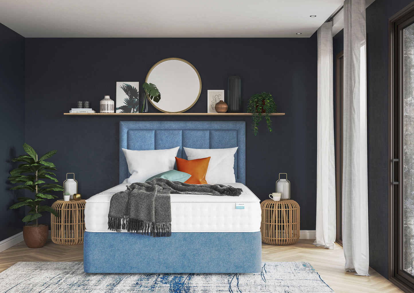 Dunlopillo Elite Luxury Premium Talalay Latex Divan Bed Set