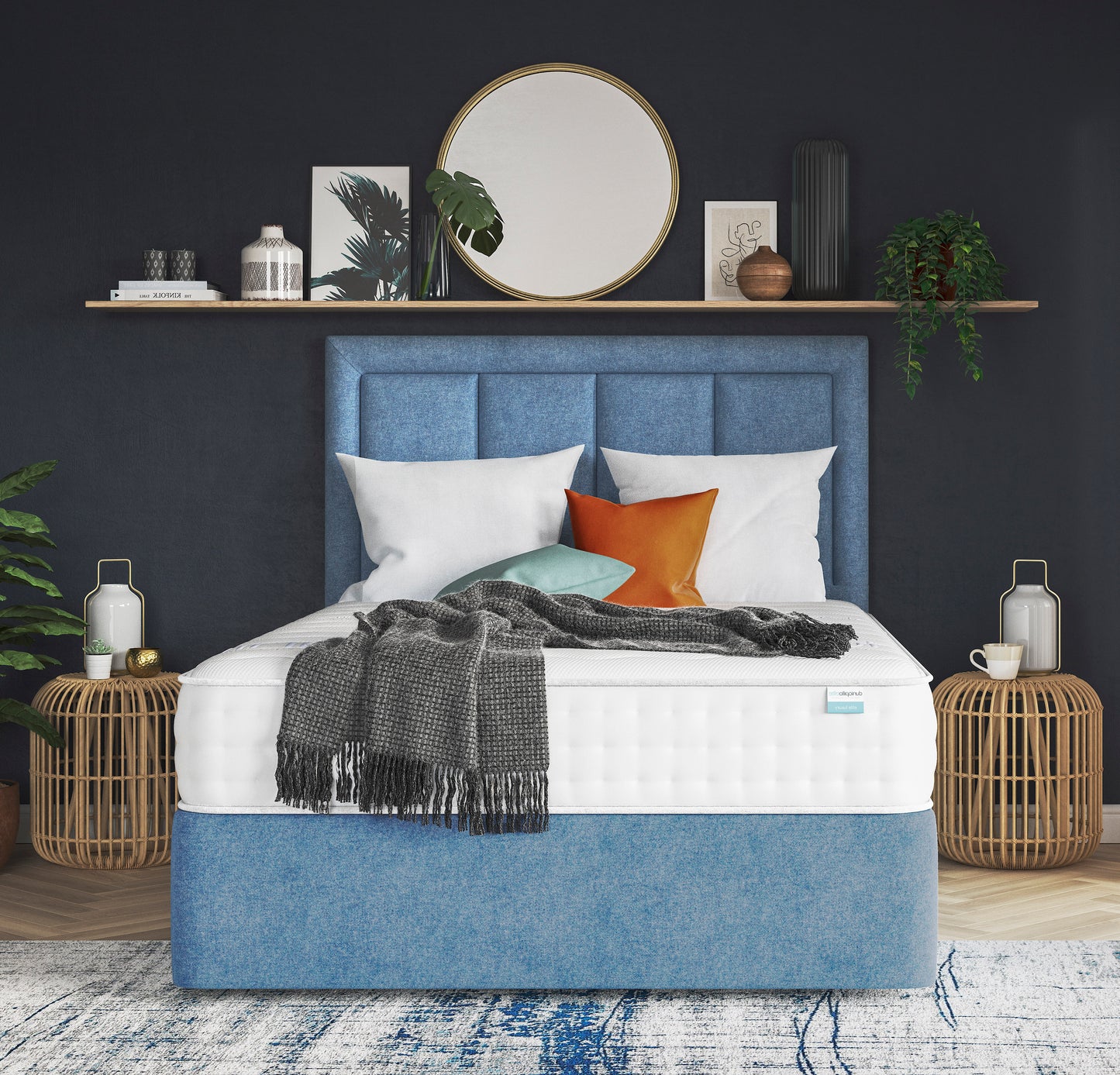 Dunlopillo Elite Luxury Premium Talalay Latex Divan Bed Set