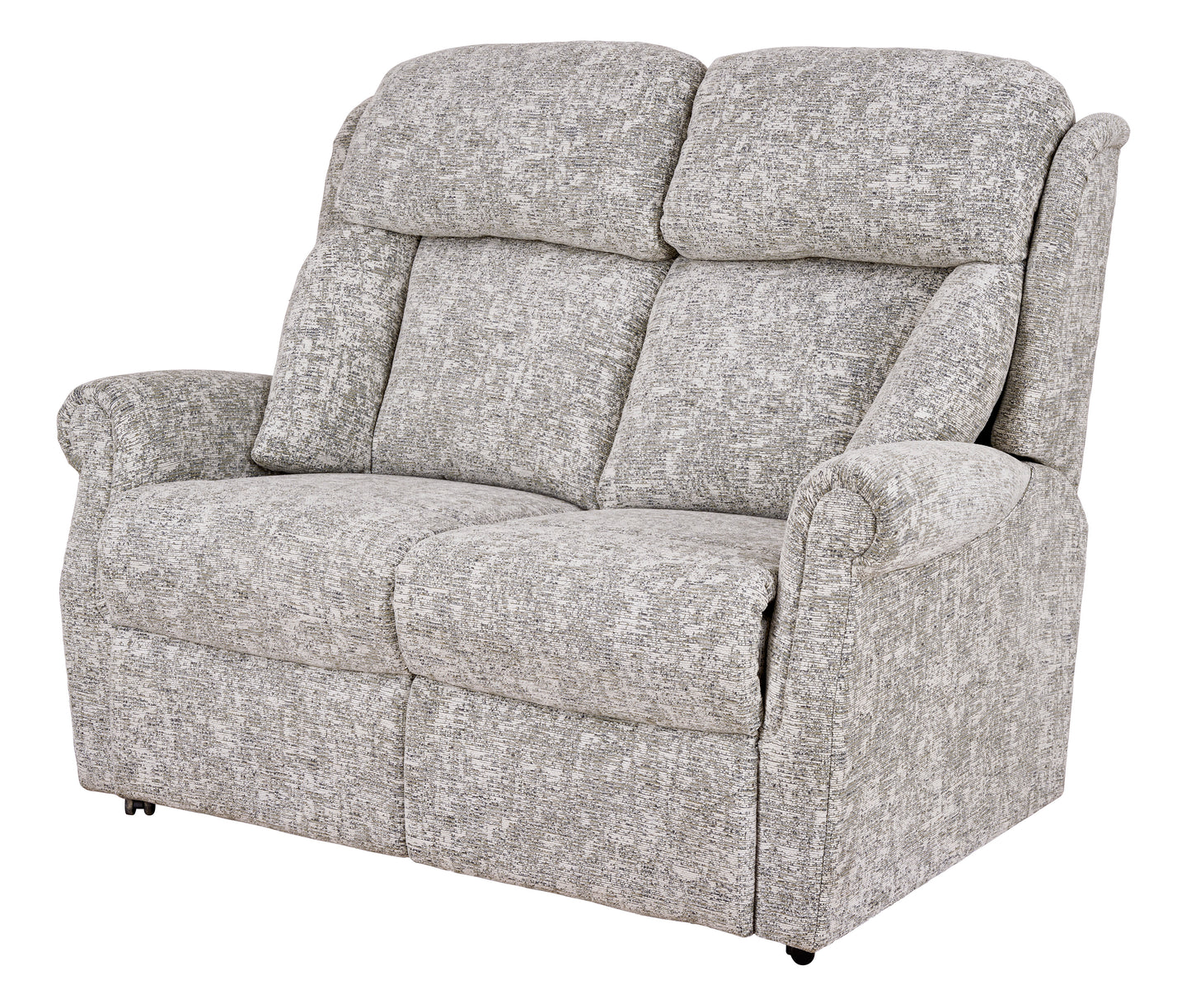Celebrity Ashfield Two Seater Electric Powered Reclining Fabric Sofa With Mammoth Foam & Lumbar & Headrest Adjustment Option