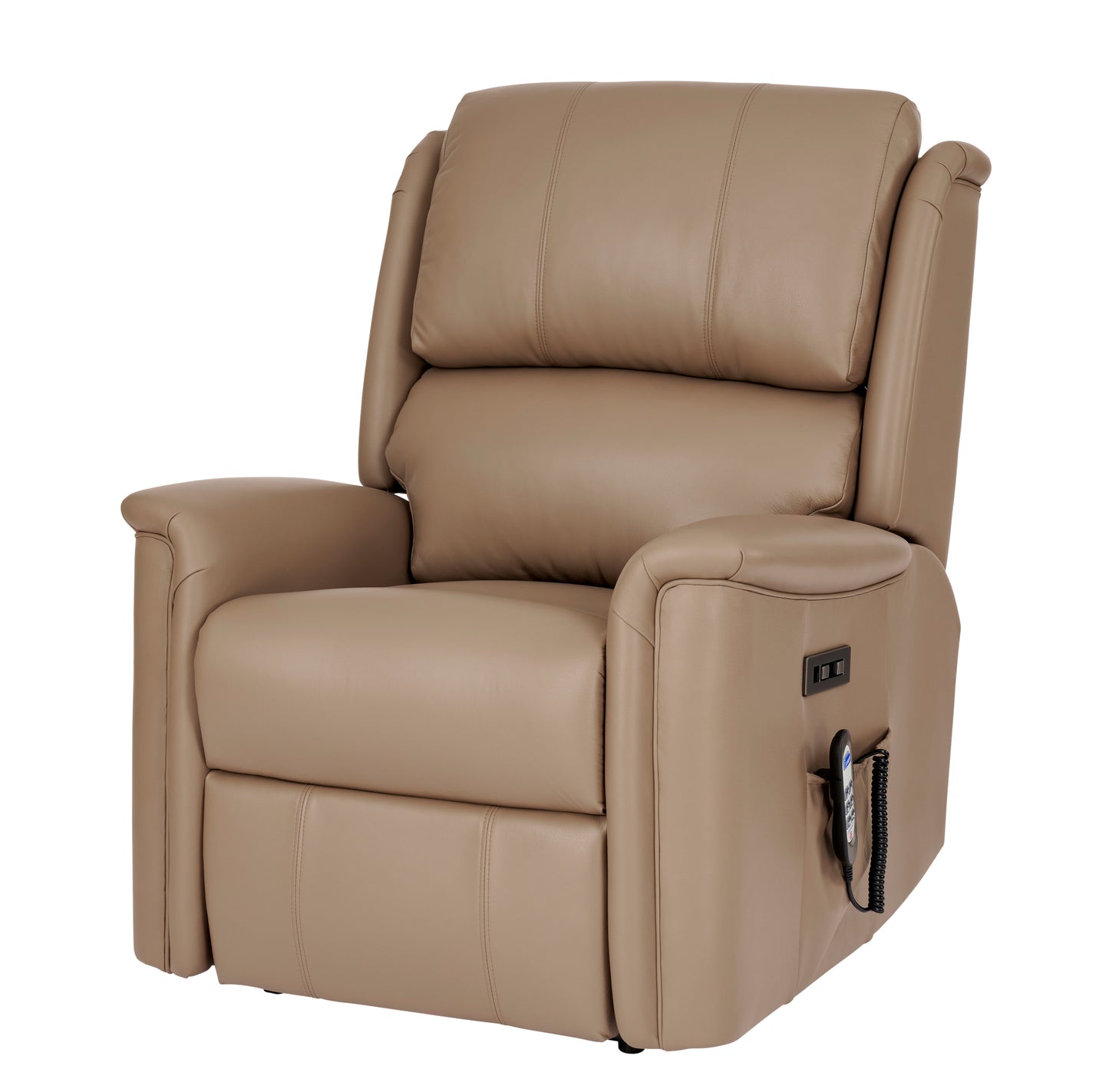 Celebrity Farndon Manual Recliner With Swivel Option Leather Armchair