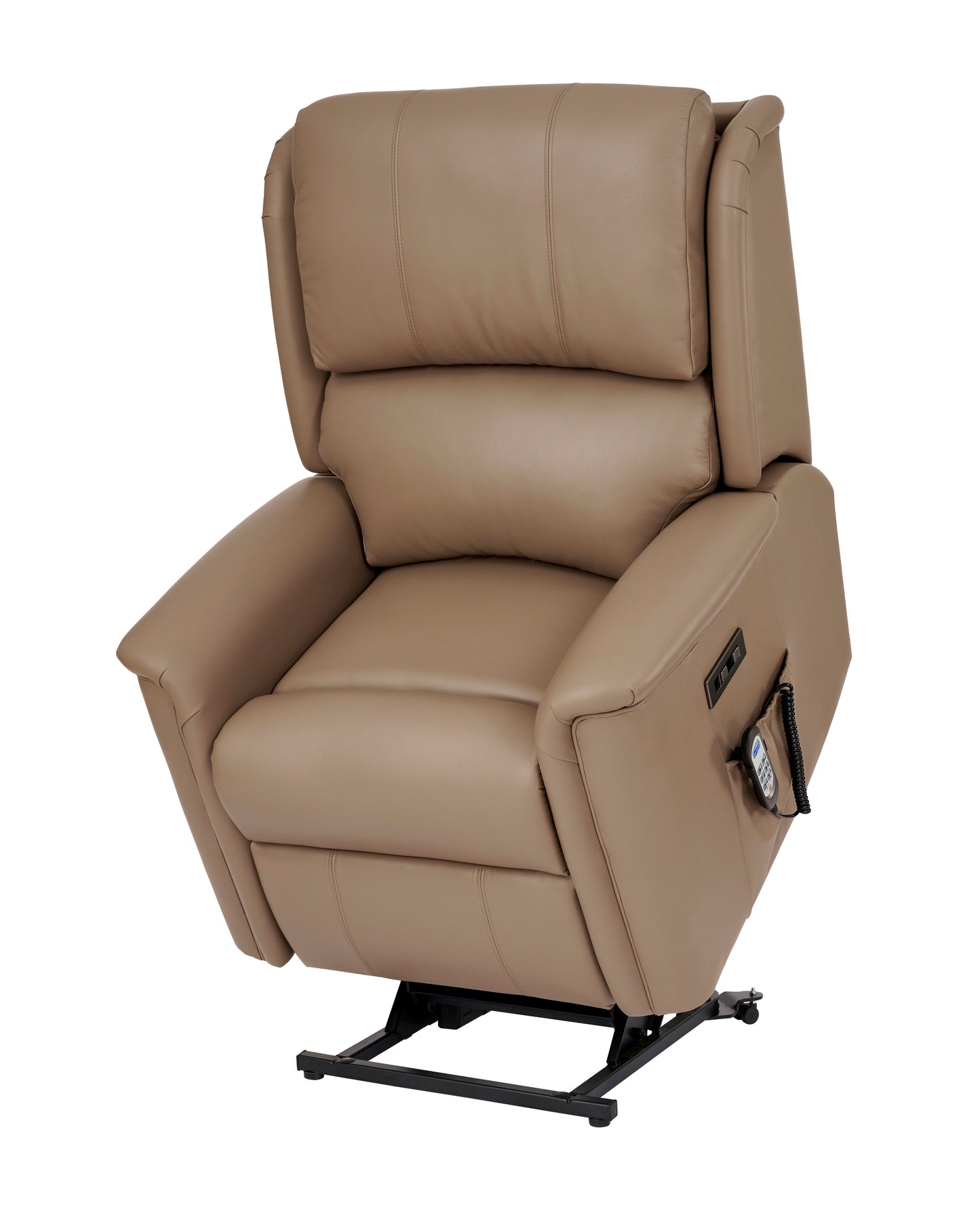 Celebrity Farndon Cloud Zero Triple Motor Rise And Recliner Leather Armchair With Lumbar & Headrest Adjustment Option VAT FREE