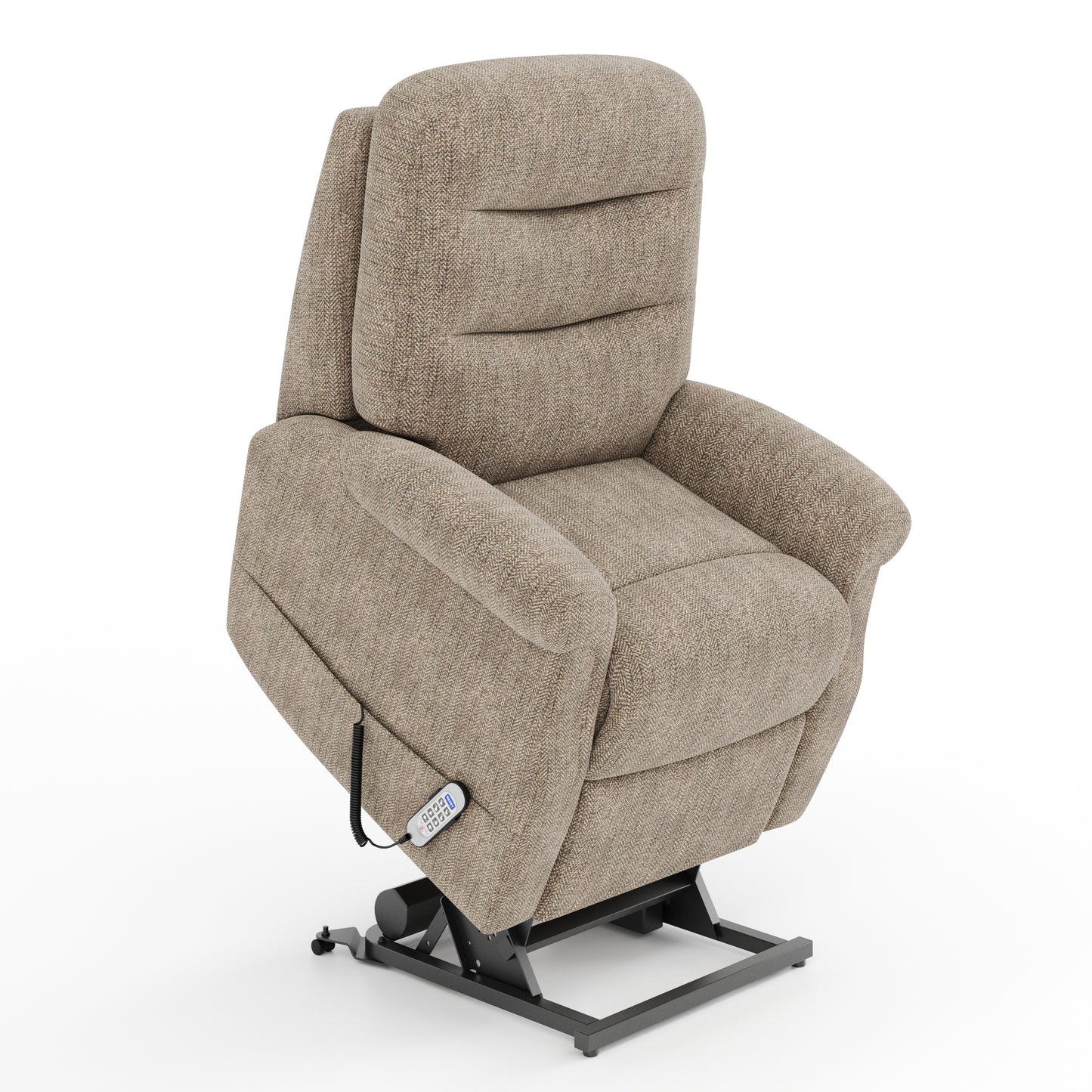 Express Delivery Celebrity Hollingwell Single Motor Rise And Recliner Fabric Armchair With Mammoth Foam VAT FREE