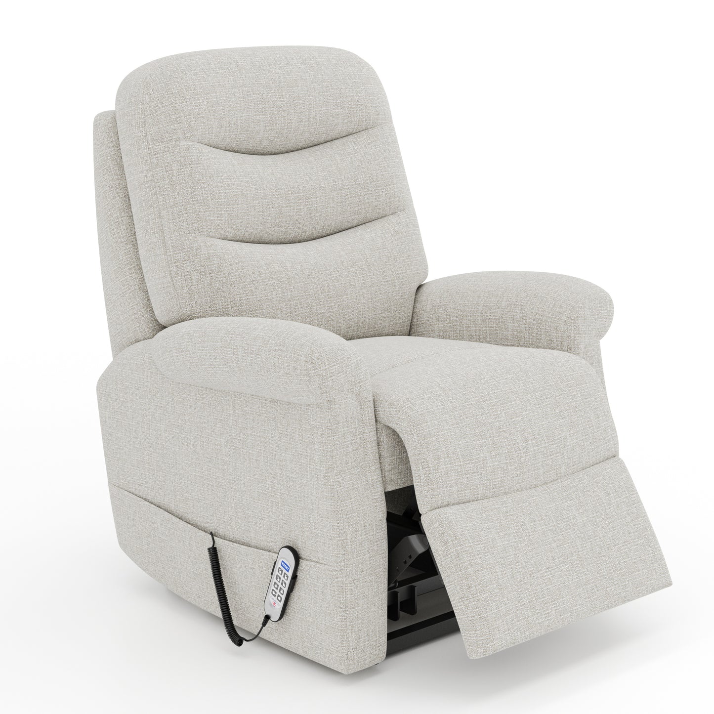 Express Delivery Celebrity Hollingwell Dual Motor Rise And Recliner Fabric Armchair With Mammoth Foam VAT FREE